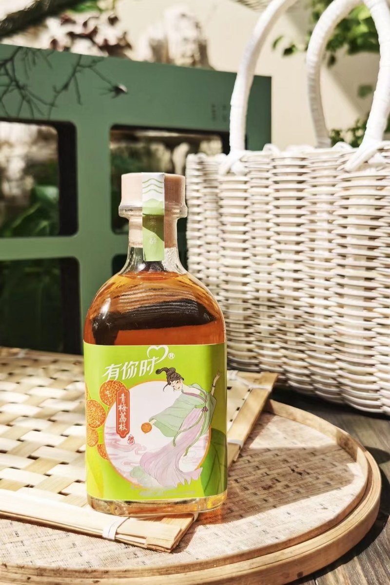 新品复合型纯酿发酵花果酒8度
