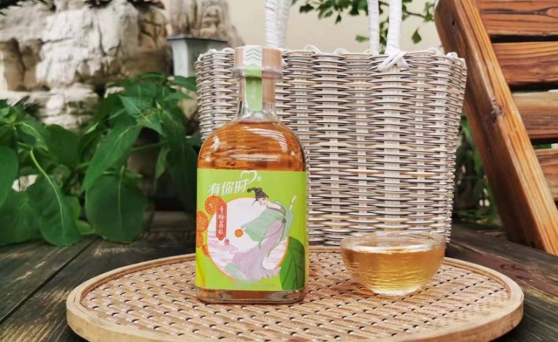 新品复合型纯酿发酵花果酒8度