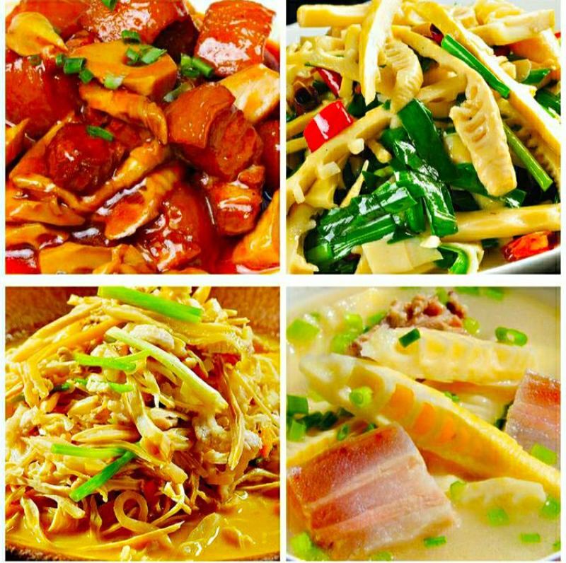 天目山竹笋干农家鲜嫩笋干炖肉红烧煲汤脆嫩美味爽口