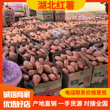 湖北襄阳西瓜红红薯产地直销品类齐全值得信赖