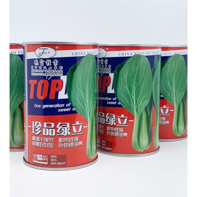 珍品绿立夏绿青梗菜种子耐热耐湿不拔节上海青种子100克