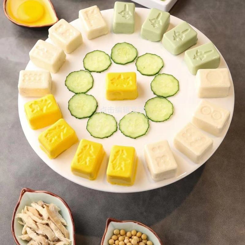 火锅新品成都特色麻将鸡豆花发财版火锅中餐小吃食材