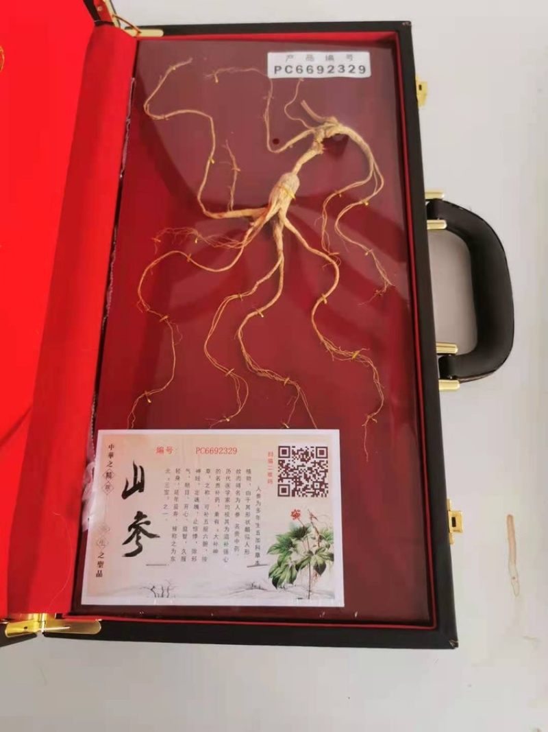 人参礼盒东北吉林长白山煲汤泡酒送礼