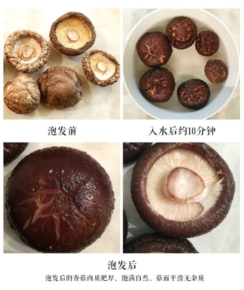 精选农家/西峡干香菇/出口品质/国家原产地地理标示区