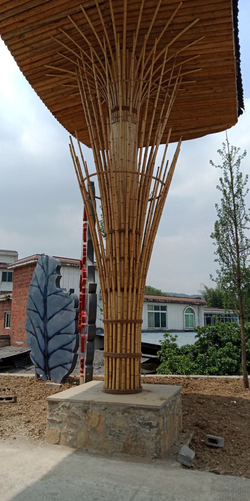 产地直销定做加工各类竹片，大棚竹片，西瓜大棚竹片，