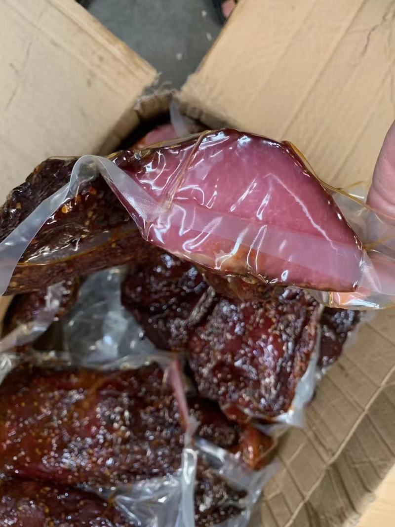 麻辣大块肉五香大块肉可以抽真空干度好价格美丽