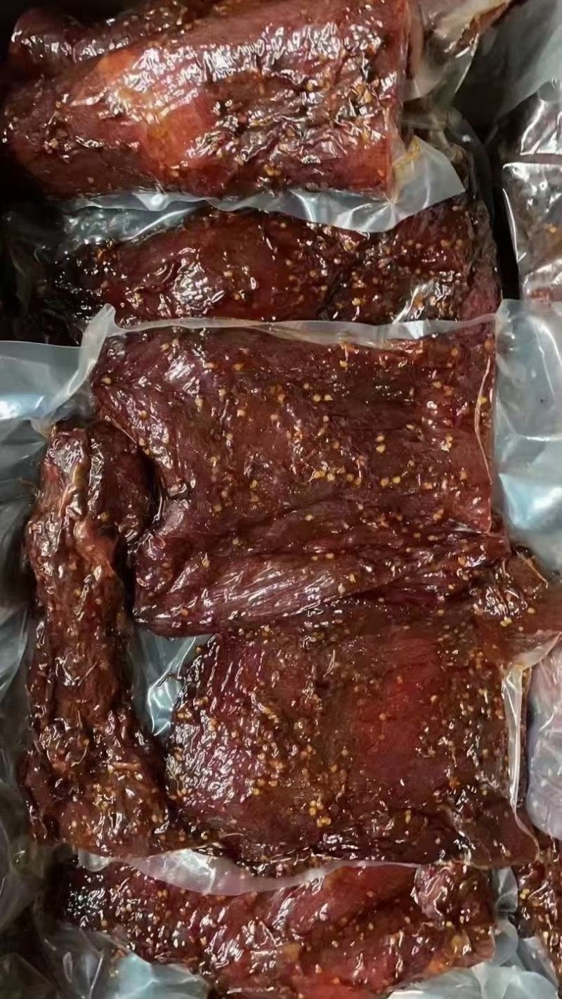 麻辣大块肉五香大块肉可以抽真空干度好价格美丽