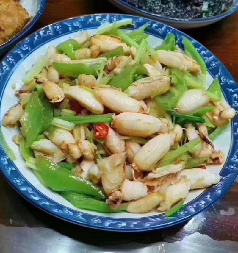 蟹脚肉蟹腿肉手工现敲蟹腿肉去壳蟹脚肉批发纯蟹肉