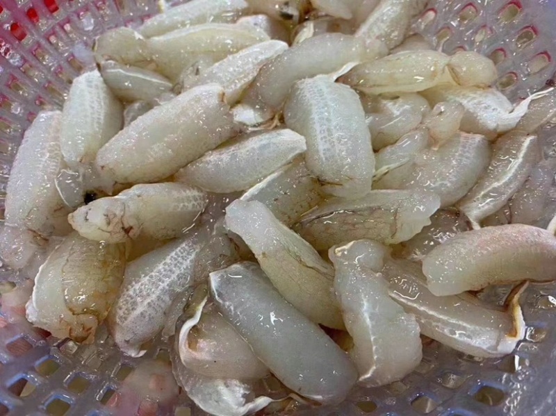 蟹脚肉蟹腿肉手工现敲蟹腿肉去壳蟹脚肉批发纯蟹肉