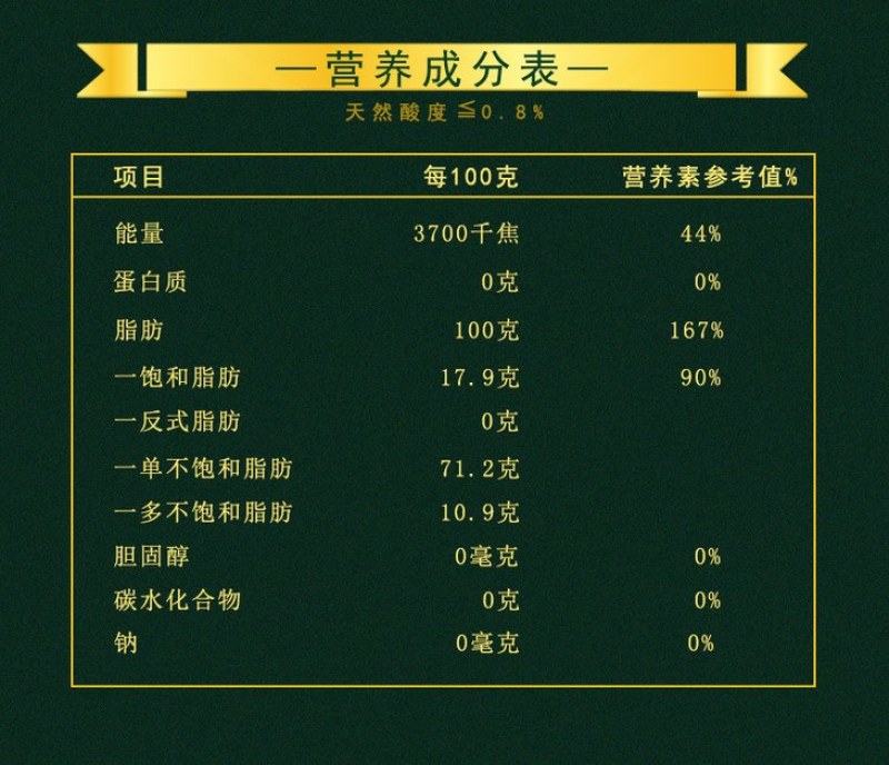 三峡之巅橄榄油100%特级初榨橄榄油500ml*2礼盒装