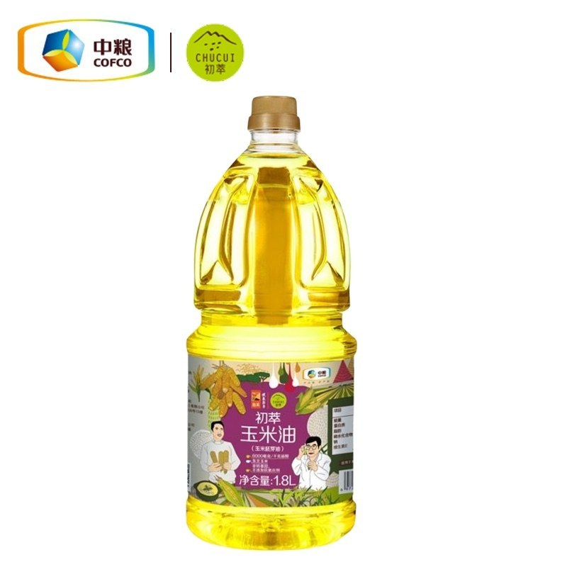 中粮初萃食用油礼盒1.8L*3瓶年货礼盒装员工福利采购