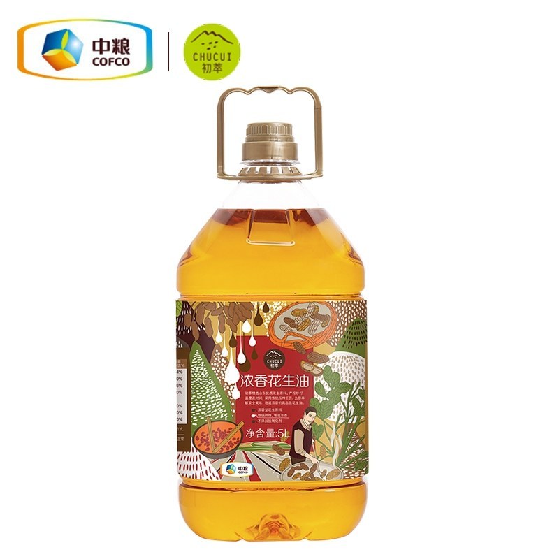 中粮初萃食用油礼盒1.8L*3瓶年货礼盒装员工福利采购