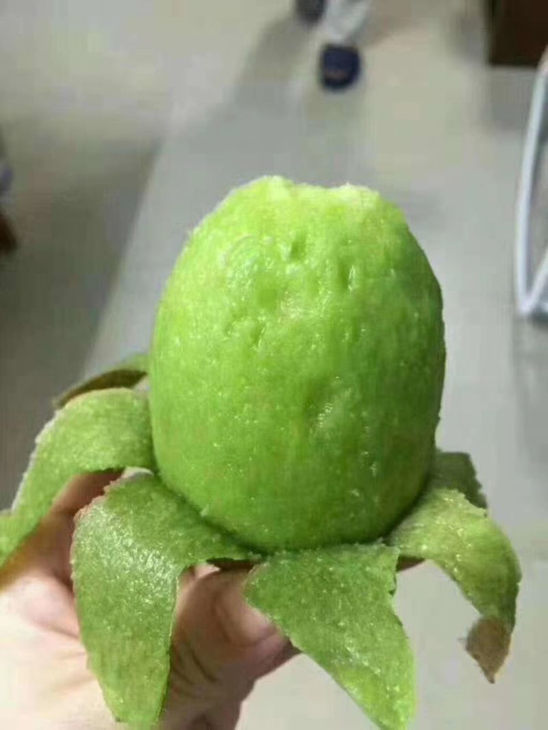 猕猴桃周至翠香猕猴桃，外观漂亮色泽鲜艳，果肉翠绿，香甜可口