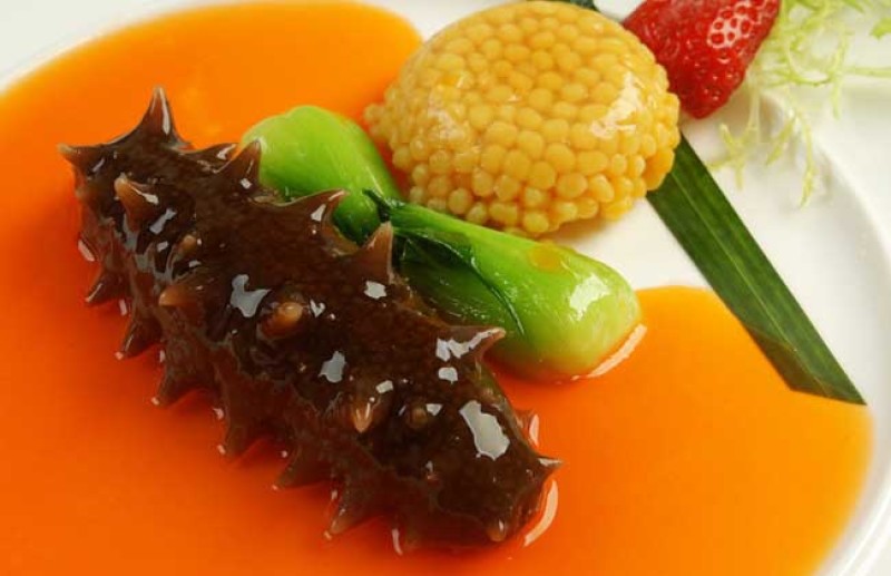 冷冻鲜食海参，冷冻装加热即食，海参，大连海参辽刺参