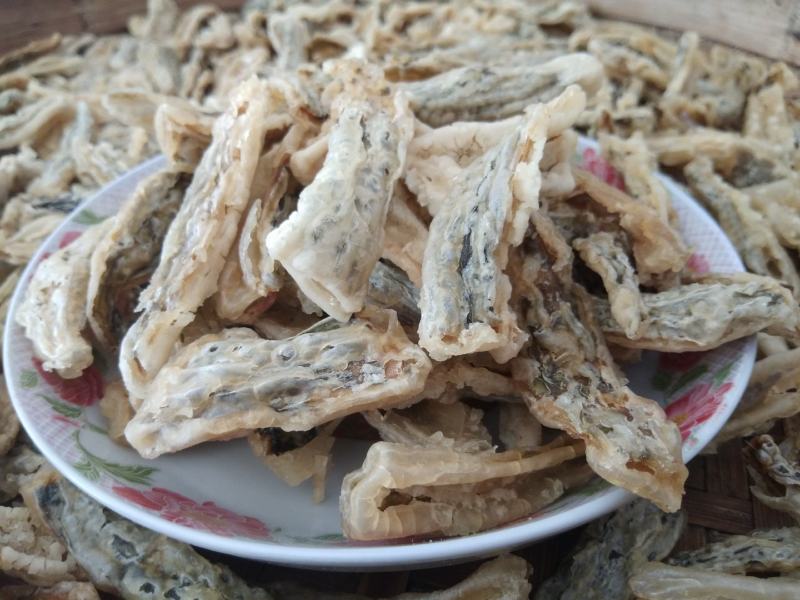 农家苦瓜干苦瓜片干粉苦瓜条油炸小吃苦瓜