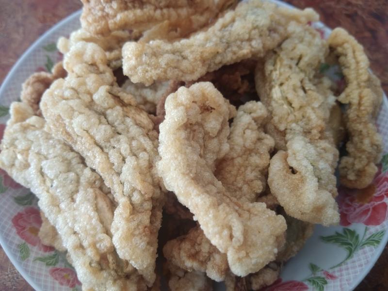 农家苦瓜干苦瓜片干粉苦瓜条油炸小吃苦瓜