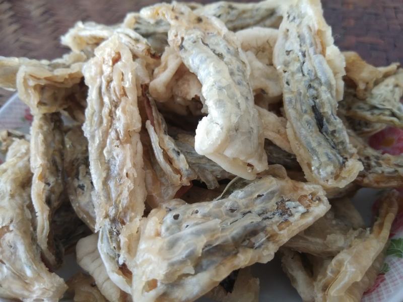 农家苦瓜干苦瓜片干粉苦瓜条油炸小吃苦瓜