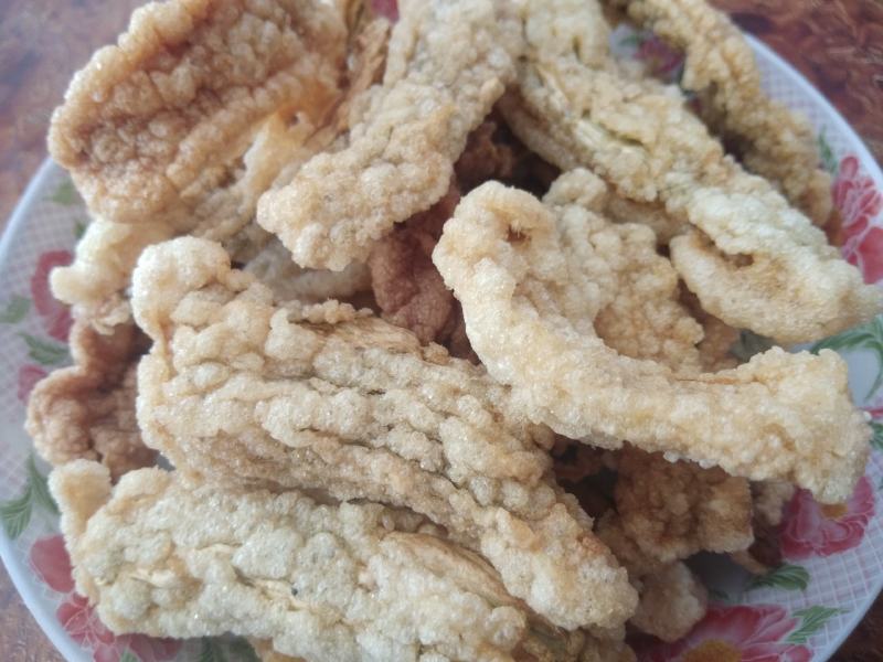 农家苦瓜干苦瓜片干粉苦瓜条油炸小吃苦瓜