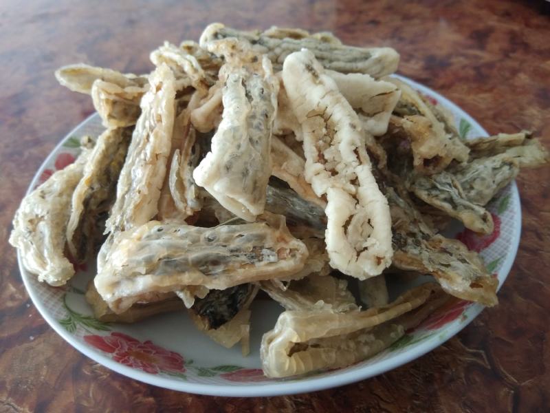 农家苦瓜干苦瓜片干粉苦瓜条油炸小吃苦瓜
