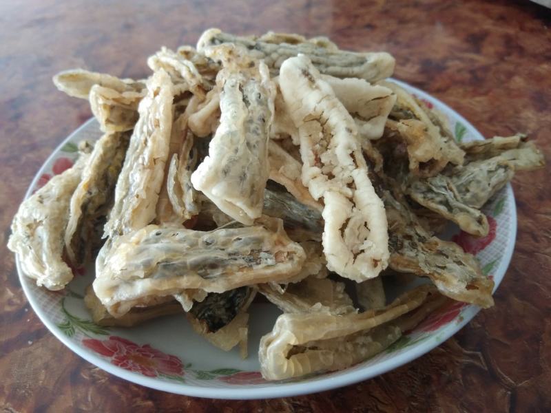 农家苦瓜干苦瓜片干粉苦瓜条油炸小吃苦瓜