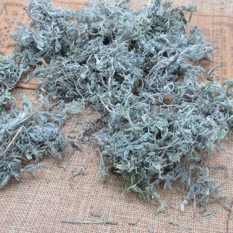 绵茵陈野生茵陈已干绵茵陈中药茵陈切绵农家绵茵陈泡