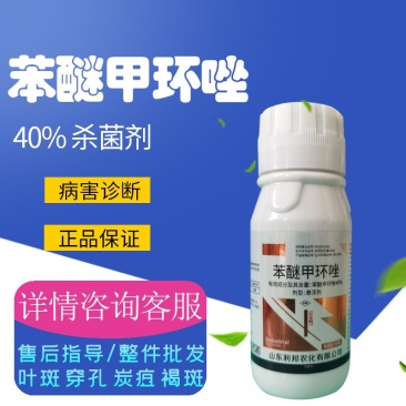 苯醚甲环唑40%杀菌剂草莓炭疽病白粉果树叶斑病锈病