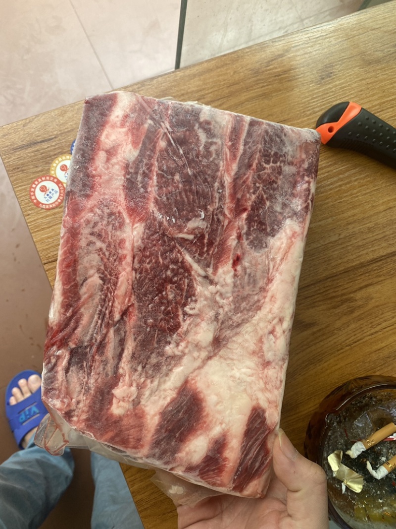 国产牛小排证件齐全，品质保证