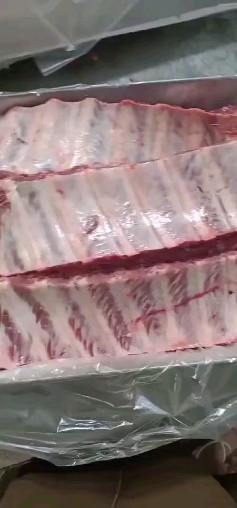 母猪寸排排骨精肋排饭店食堂熟食店专用寸排母猪肋排10公分