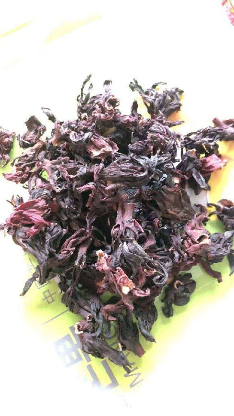 云南玫瑰茄洛神花茶洛神花碎玫瑰茄花瓣酸梅汤原料散装花草茶