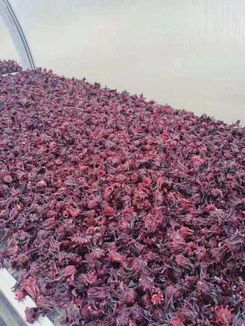 云南玫瑰茄洛神花茶洛神花碎玫瑰茄花瓣酸梅汤原料散装花草茶