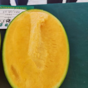 绿皮黄肉西瓜