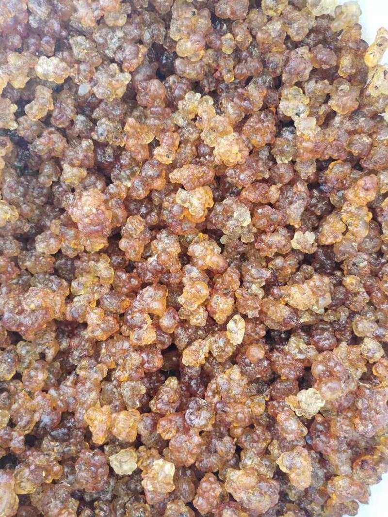 水洗桃胶杂质少黄黄带红红带黄红胶可按要求供应