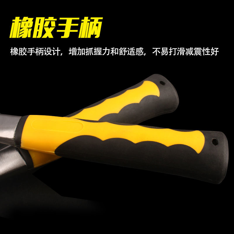 不掉头一体锤子多功能重型八角锤榔头实心铁锤连体手锤装
