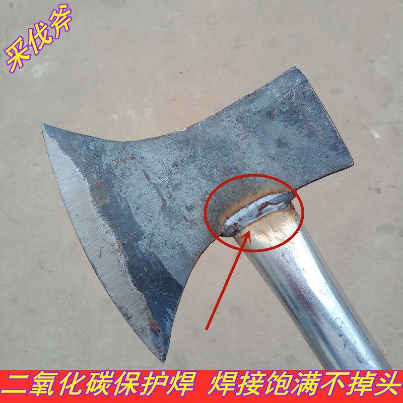 手工锻打斧子锰钢淬火斧头家用斧砍树工具砍柴户外开山劈