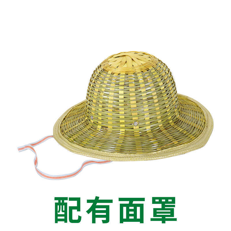 防蜂帽子蜜蜂帽透气型养蜂防护服专用蜜蜂箱