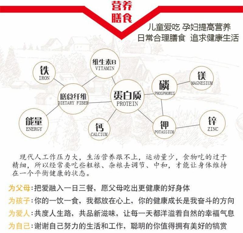 东北荞麦米仁五谷杂粮荞麦米熬粥煮饭荞麦米5斤装包邮