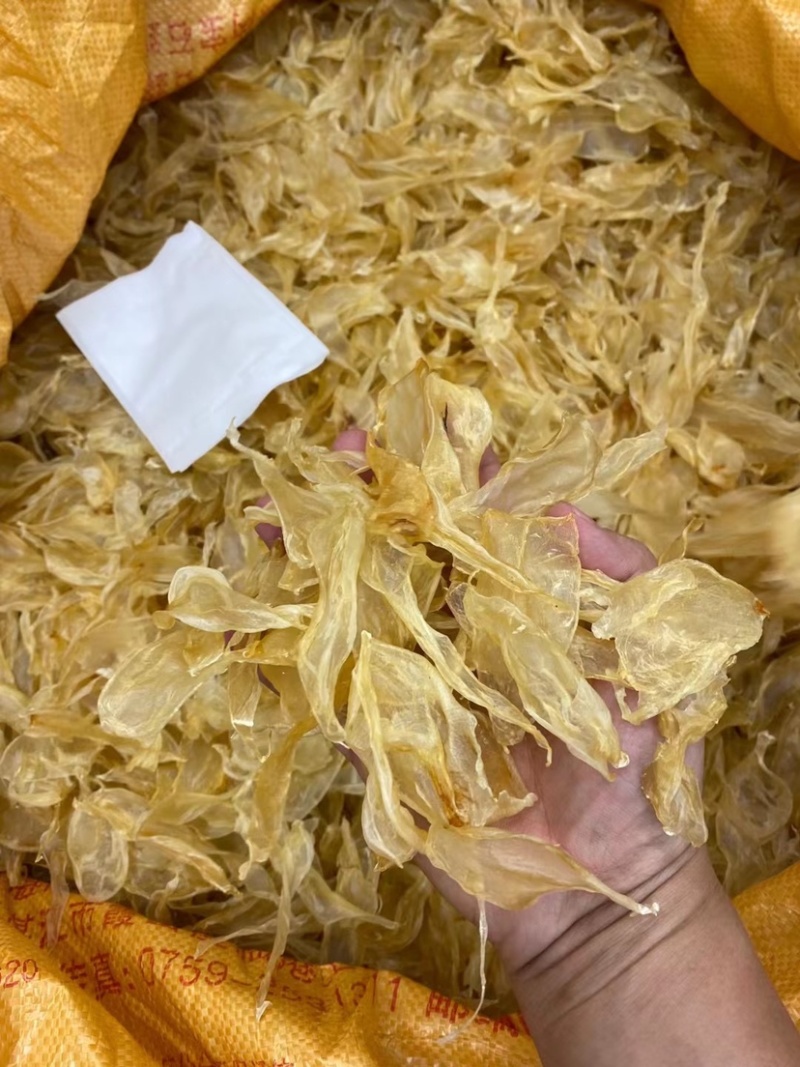 竹叶胶红鱼胶小米胶花胶干货鸡蛋胶酒店火锅店煲汤食材