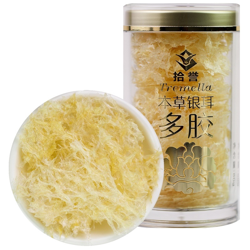 多胶本草银耳80g古田特级白木耳雪耳糯耳丑耳新鲜干货