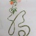 花卉字骨架