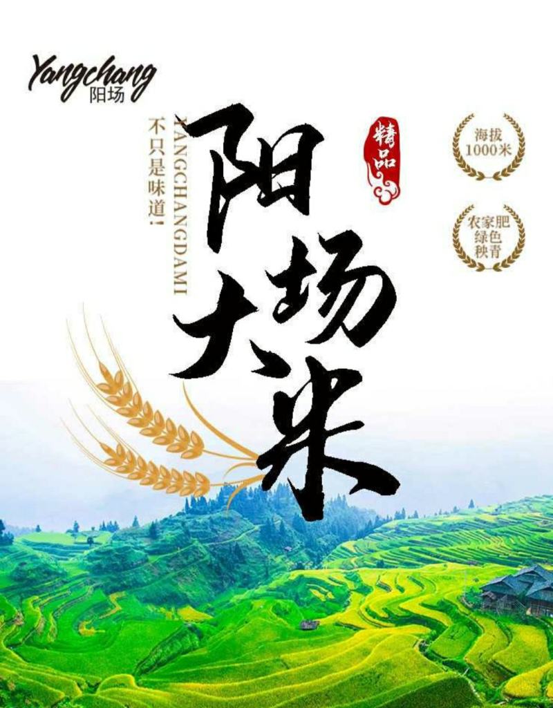 【产地直发】多彩贵州长寿之乡罗甸阳场优质大米5kg/袋