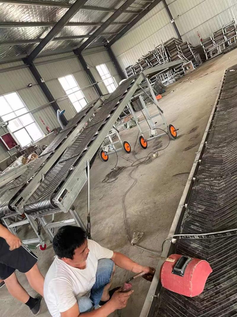 折叠升降式输送机，快递装卸车，工厂流水线，爬坡上料机