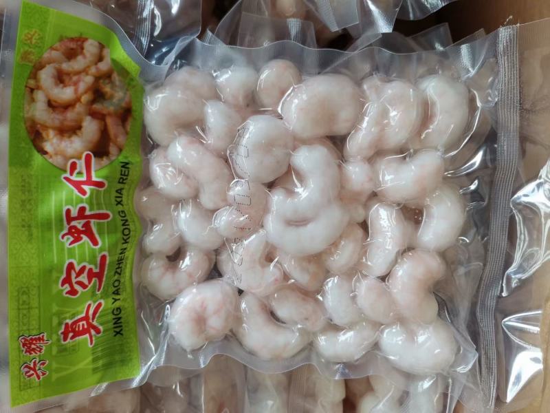 真空装青虾仁，红虾仁，商超，团购，平台火爆品。