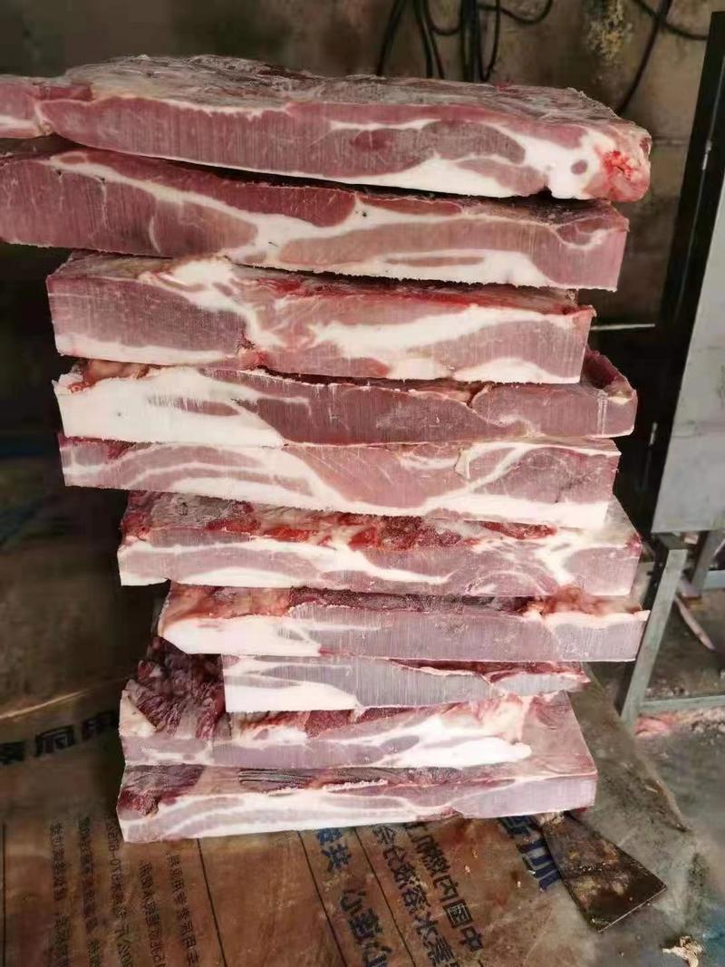 厂家批发冻猪切边中方肉量大优惠