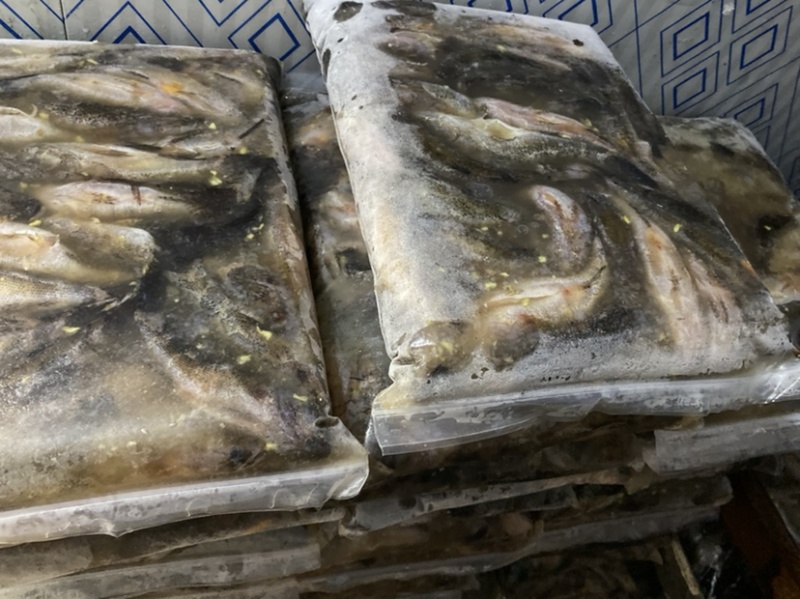 笋壳鱼，加工宰杀腌制入味，半成品批发