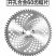 汽油机割草机刀片合金刀头白钢锯片割灌机40-60-80T
