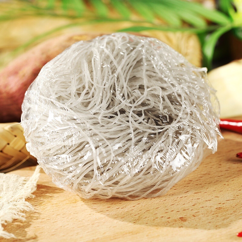 厂家批发粉丝饼火锅螺丝红薯粉条酸辣粉山东鸭血粉丝60g