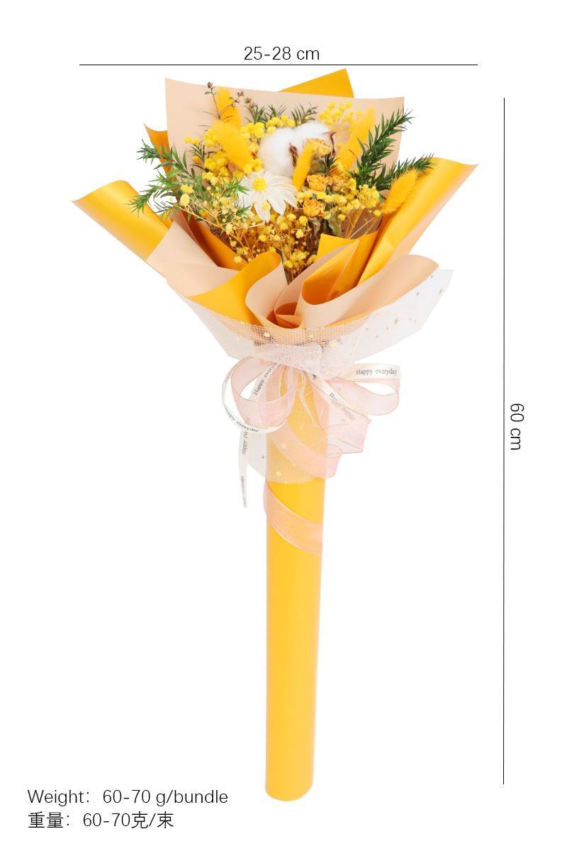 鲜花干花永生花满天星花束批发一件代发包邮七夕情人节礼物