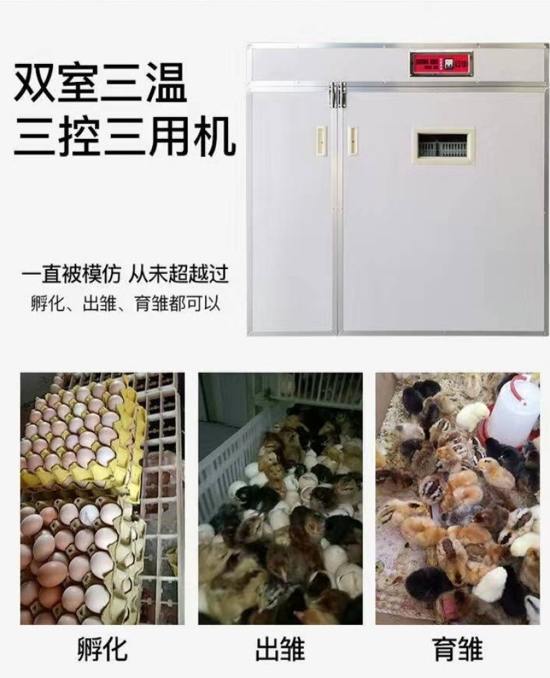 孵化器全自动家用孵化机鸡蛋孵化箱鸽子鹌鹑鸟鸭鹅中小型孵化