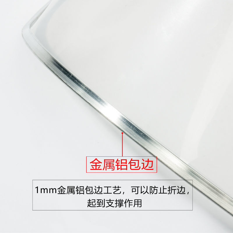安全帽透明防护面罩打磨切割化工飞溅冲击园林喷打农药割草面