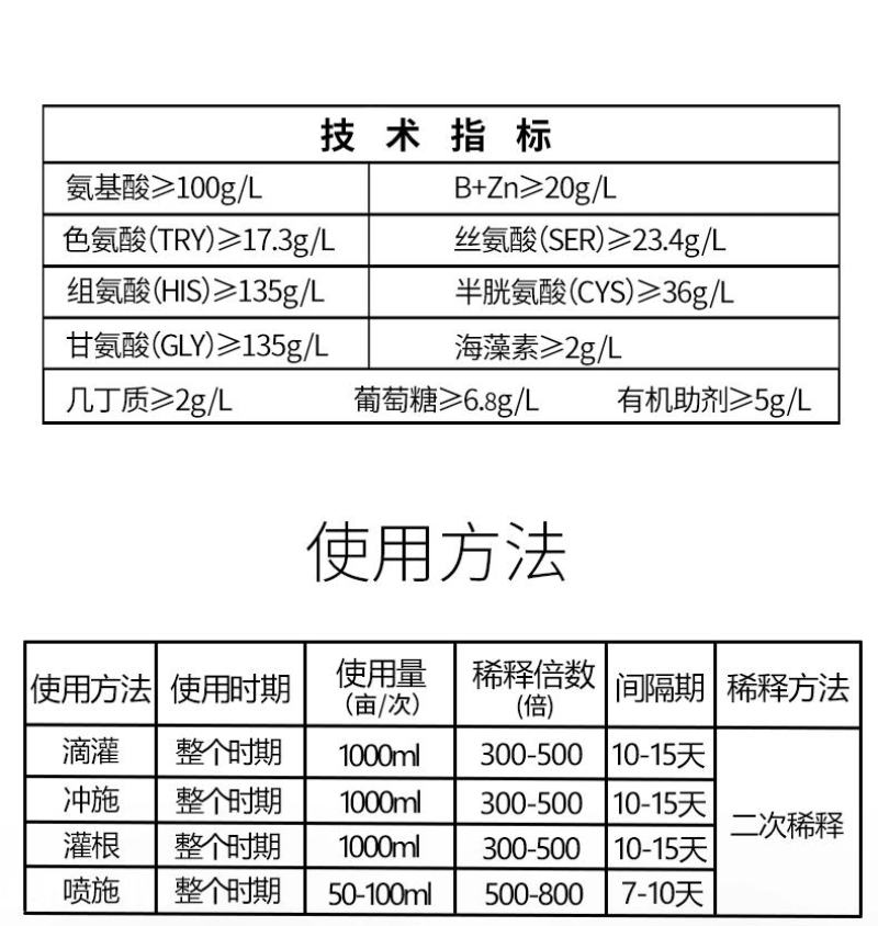 细胞激活素—必互有机氨基酸水溶肥冲施肥果树蔬菜花卉通用